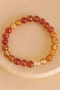 Buy Shiny Carnelian Bracelet Online at Earthbound Trading