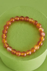 Buy Matte Carnelian Bracelet Online at Earthbound Trading