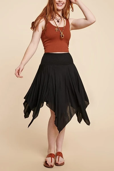 Shop Black Fairy Skirt - Flowy boho & Fairycore Style
