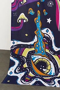EBX Trippy Paradise Large Tapestry