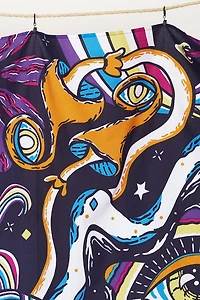 EBX Trippy Paradise Large Tapestry