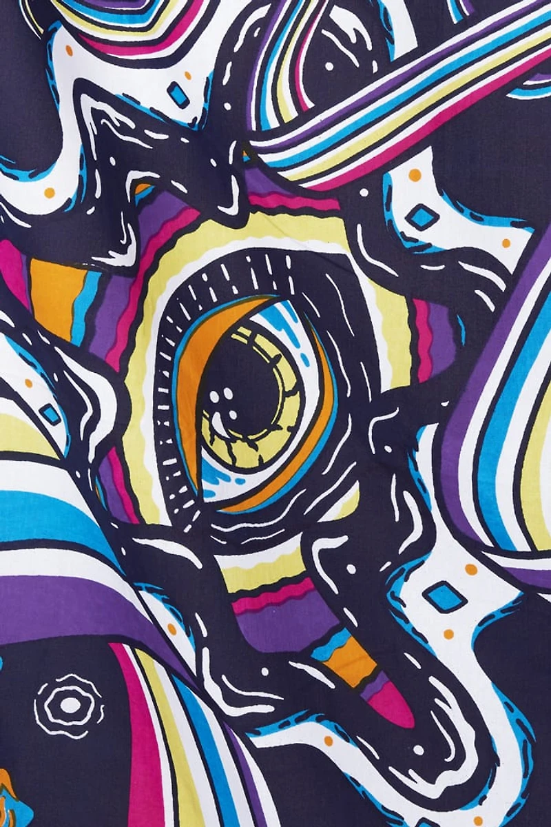 EBX Trippy Paradise Large Tapestry