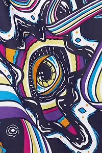 EBX Trippy Paradise Large Tapestry