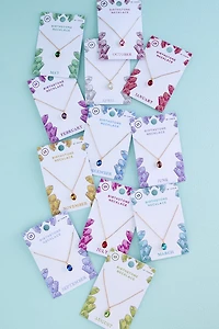 Buy Birthstone Pendant Necklaces Online at Earthbound Trading