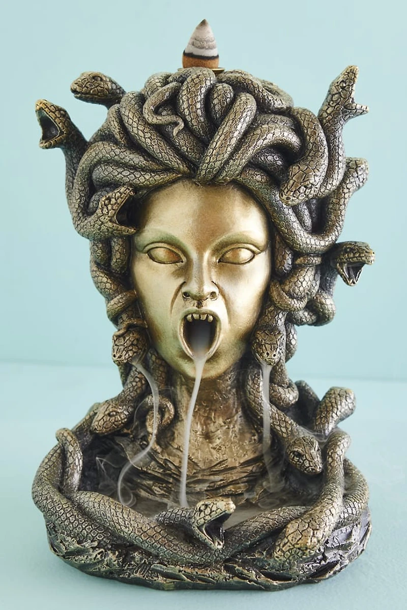 Buy Medusa Backflow Incense Burner Online at Earthbound Trading
