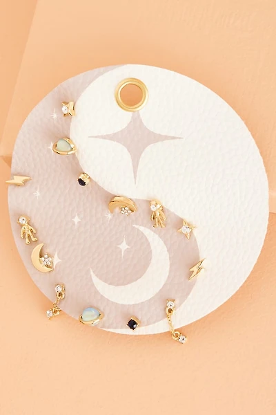 Cosmos Round Earring Set