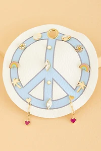 Buy Peace Paradise Round Earring Set Online at Earthbound Trading