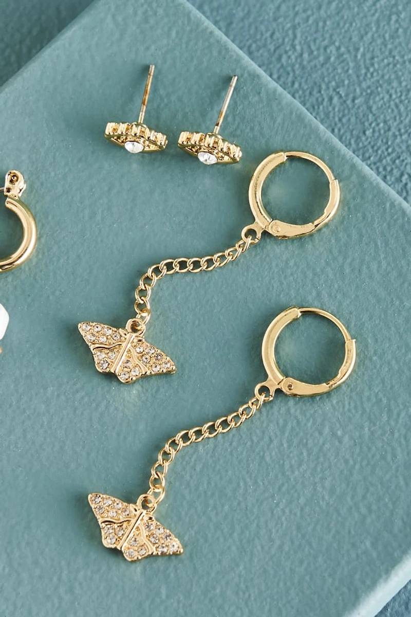 Buy Velvet Howlite Butterfly Earring Set Online at Earthbound Trading