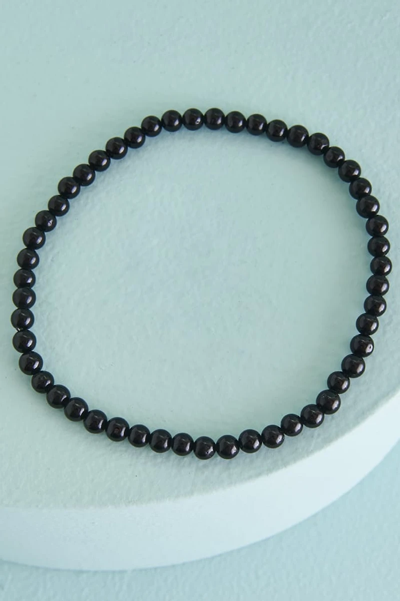 Buy Black Tourmaline Anklet Online at Earthbound Trading