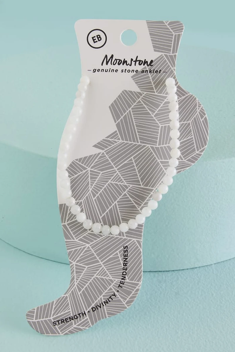 Buy Moonstone Anklet Online at Earthbound Trading