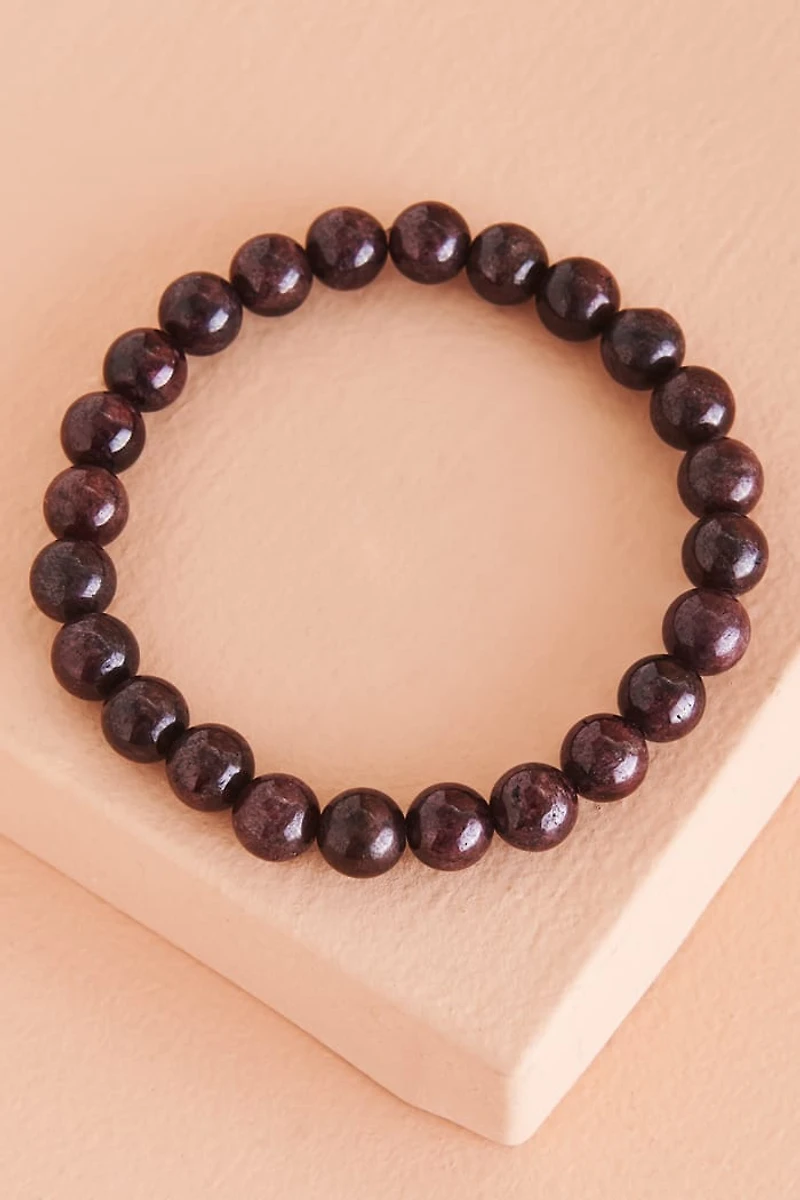 Buy Shiny Garnet Bracelet for Passion and Vitality