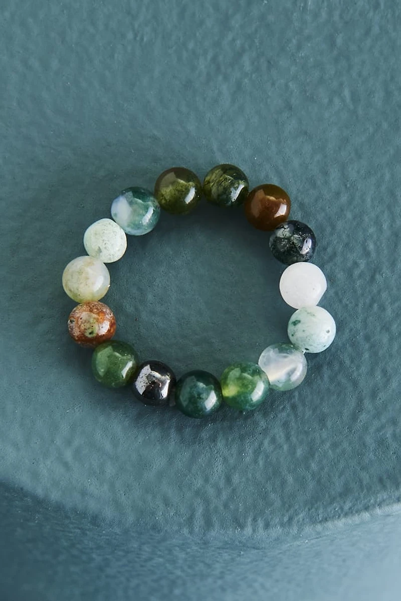 Buy Indian Agate and Hematite Balance Ring Online at Earthbound Trading