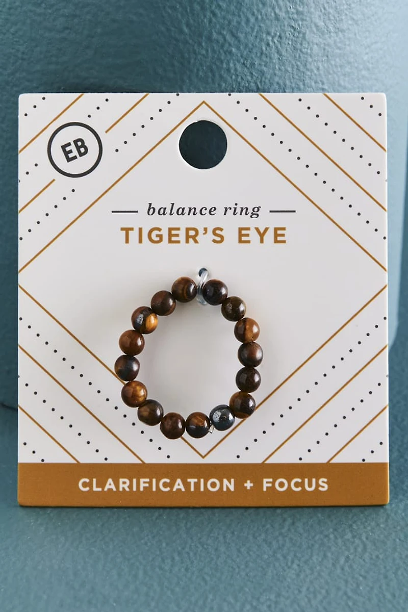 Buy Tiger’s Eye and Hematite Balance Ring Online at Earthbound Trading