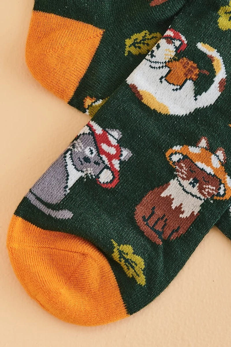 Meowshrooms Socks (EB Exclusive)