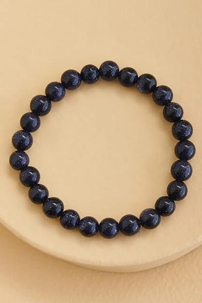 Buy Shiny Blue Sandstone Bracelet Online at Earthbound Trading