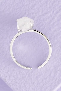 Buy Clear Quartz Sterling Silver Stone Ring Online at Earthbound Trading