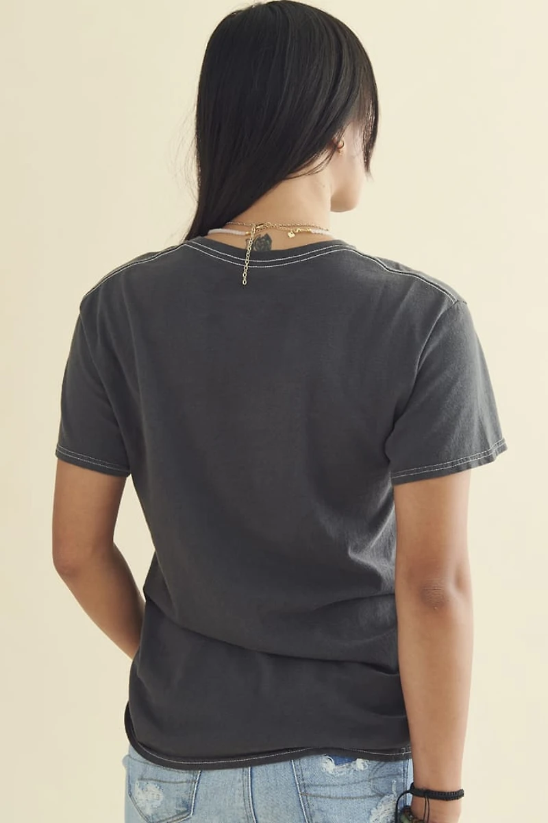 Grab the Grey Stevie Nicks T - Shirt Iconic boho Rock Style