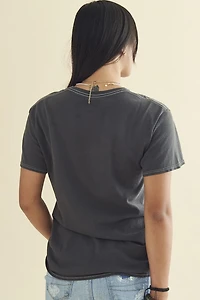 Grab the Grey Stevie Nicks T - Shirt Iconic boho Rock Style
