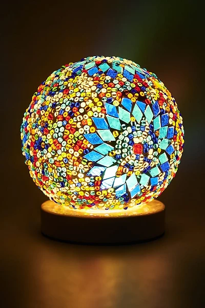 Buy Mosaic Glass Ball Light Online at Earthbound Trading