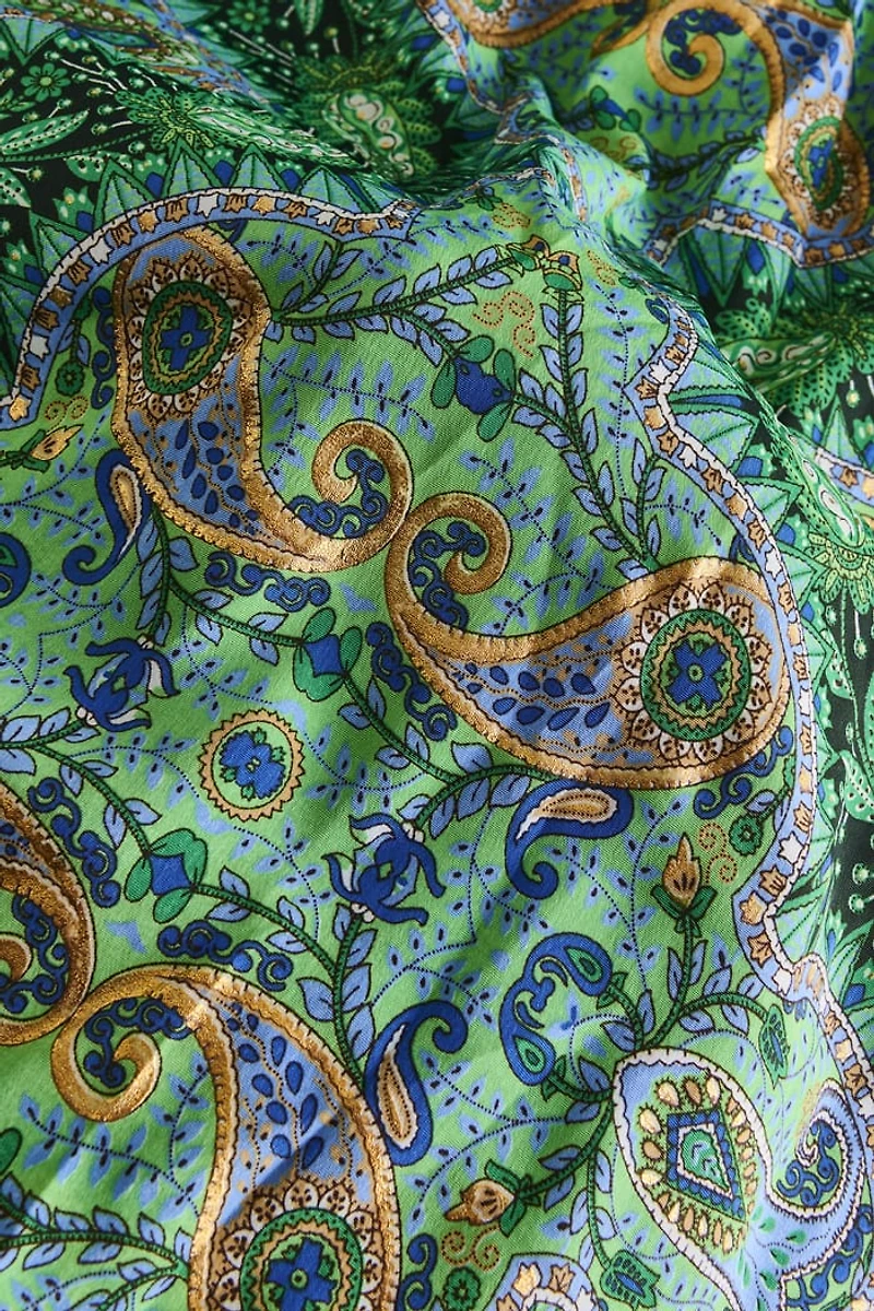Jade Sari Wrap Maxi Dress - boho Elegance Redefined!