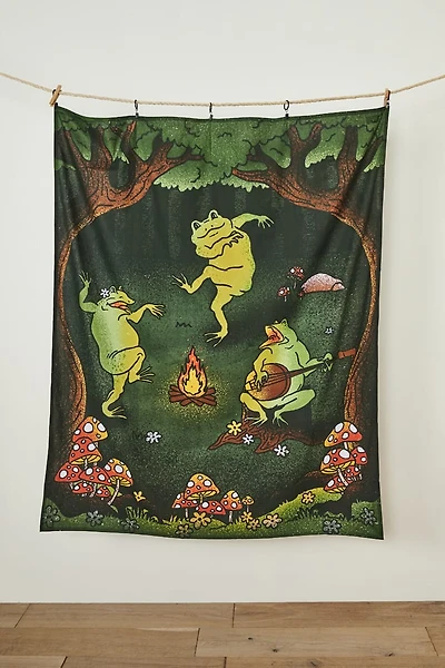 EBX Folksy Frogs MD Tapestry