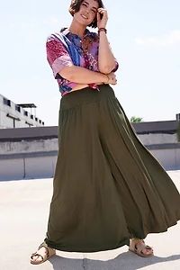 Earthy Forest Barcelona Pants - boho Comfort & Style!