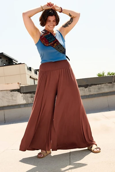 Cozy Cappuccino Barcelona Pants - Soft & Relaxed Fit!