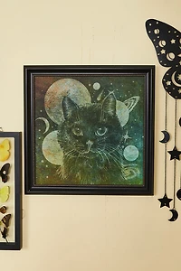 Buy Celestial Cat Framed Wall Art Online at Earthbound Trading