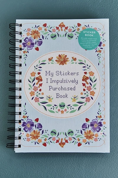 Cross Stitch Sticker Collection Display Book