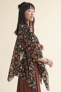 Buy Woodland Mushroom Shawl Online at Earthbound Trading