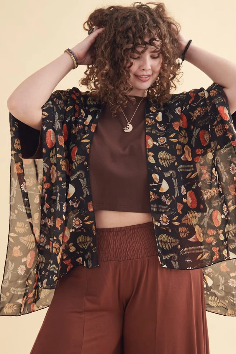 Buy Woodland Mushroom Shawl Online at Earthbound Trading