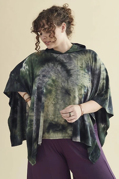 Murky Soft Open Hooded Poncho