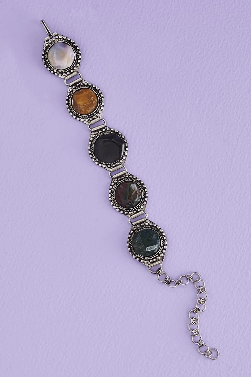 Buy Dyed Agate Clasp Bracelet Online at Earthbound Trading