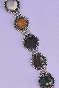 Buy Dyed Agate Clasp Bracelet Online at Earthbound Trading