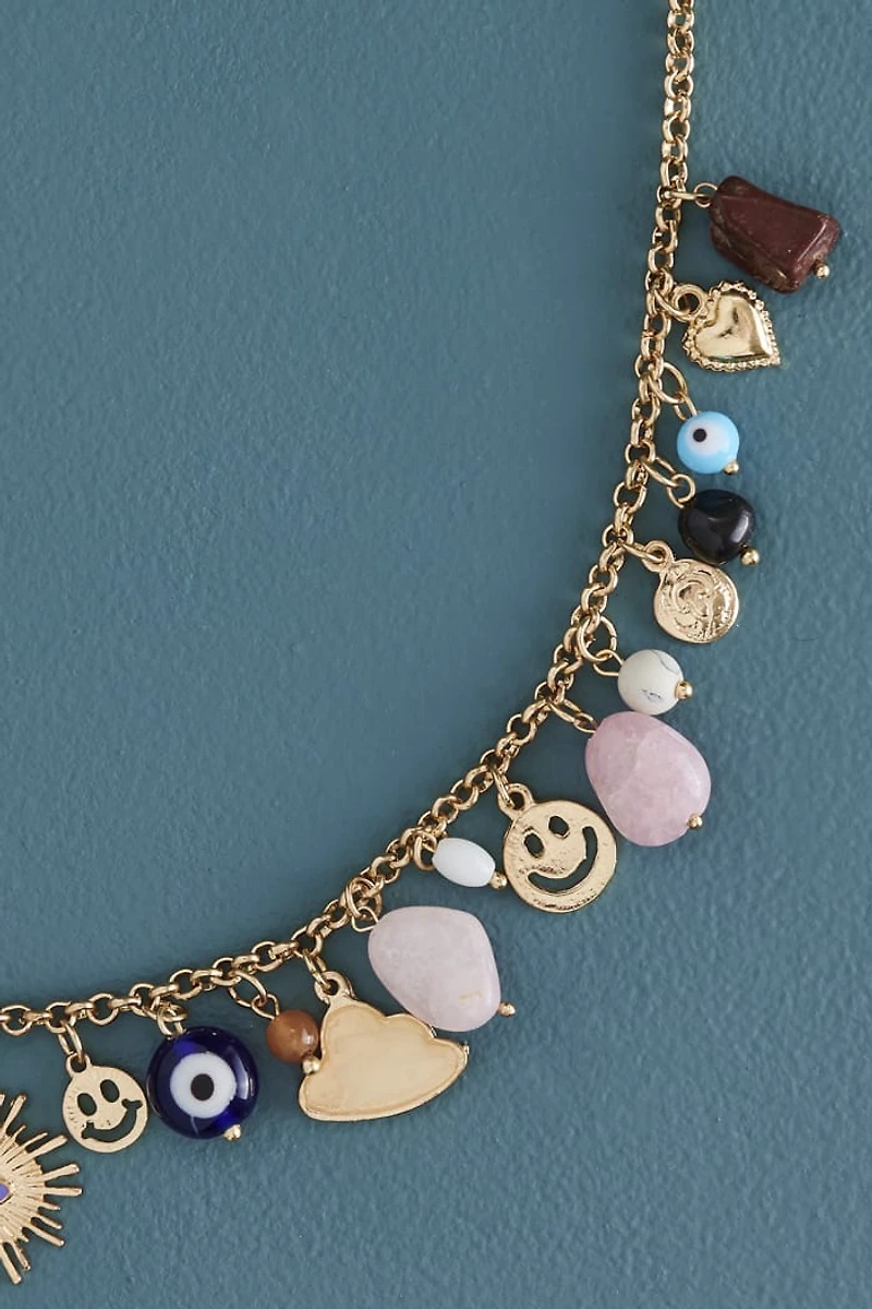 Buy Mystic Crystal Chunky Charm Necklace Online at Earthbound Trading