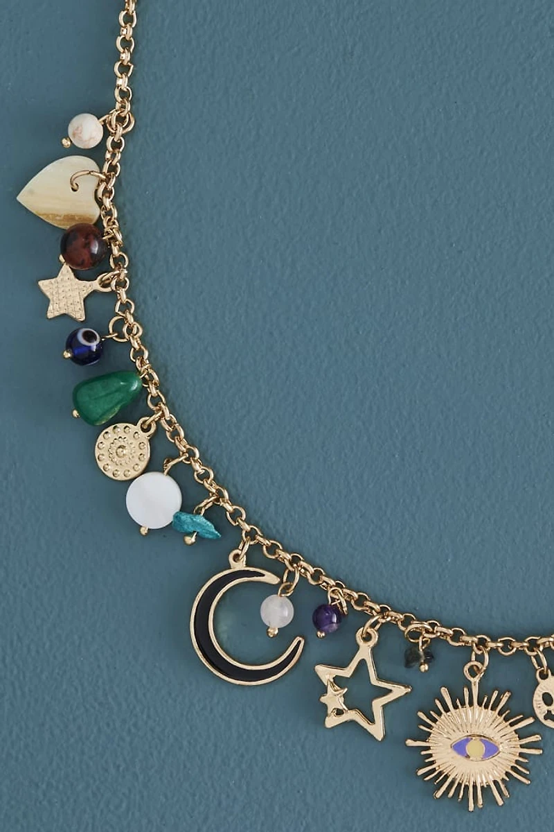 Buy Mystic Crystal Chunky Charm Necklace Online at Earthbound Trading