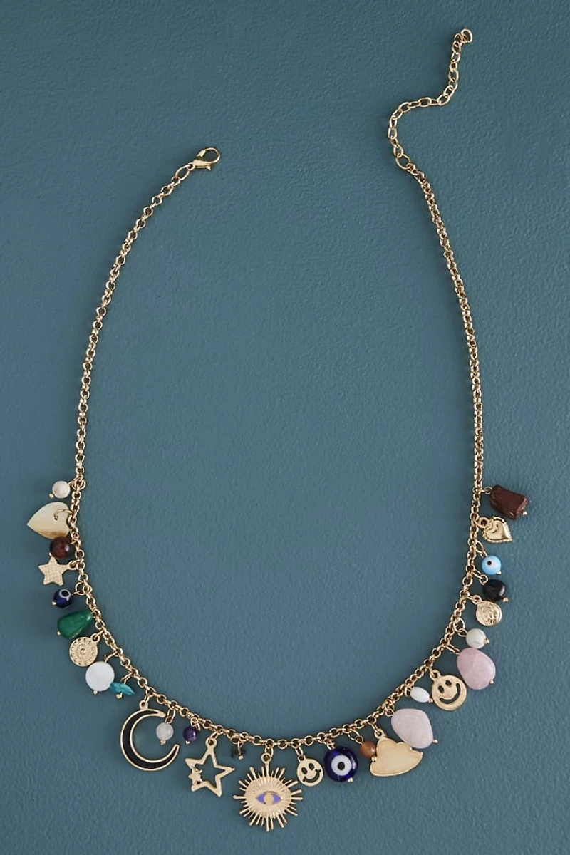 Buy Mystic Crystal Chunky Charm Necklace Online at Earthbound Trading