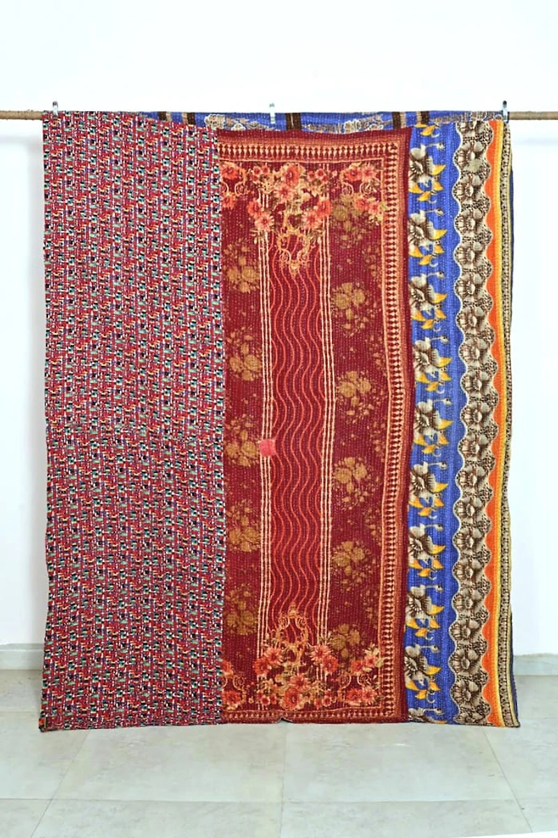Buy Large Kantha Throw 433 Online at Earthbound Trading
