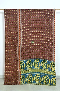 Buy Large Kantha Throw Online at Earthbound Trading