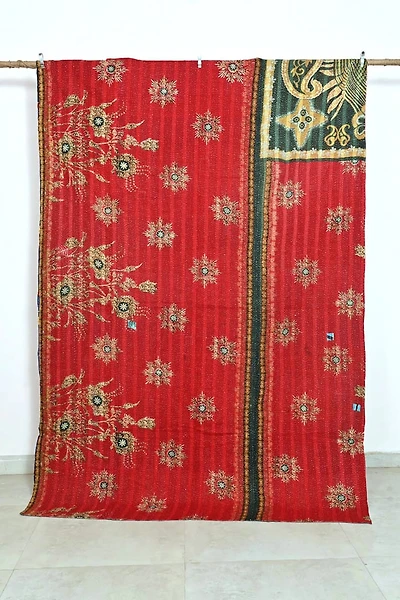 Buy Large Kantha Throw Online at Earthbound Trading