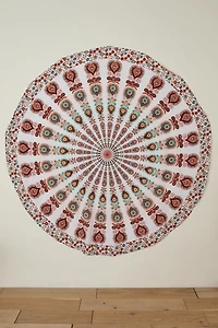 Buy Paisley Mandala Round Tapestry Online at Earthbound Trading