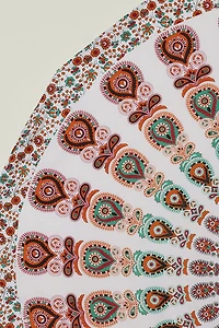 Buy Paisley Mandala Round Tapestry Online at Earthbound Trading