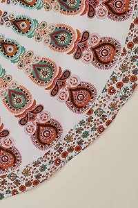 Buy Paisley Mandala Round Tapestry Online at Earthbound Trading