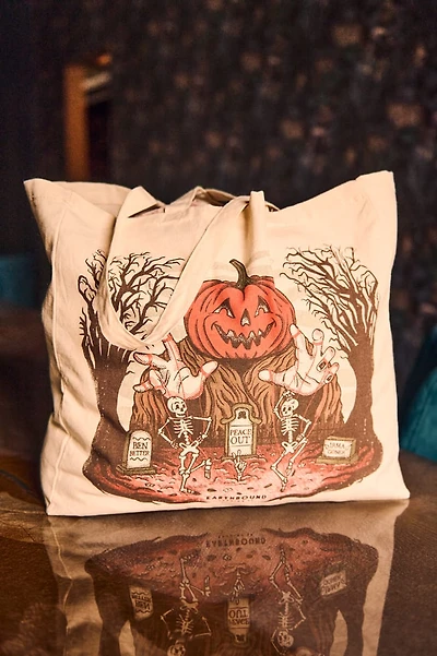 EBX Halloween Pumpkin Tote Bag
