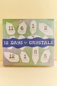 12 Days of Crystals Gift Set - boho Healing Stone Collection