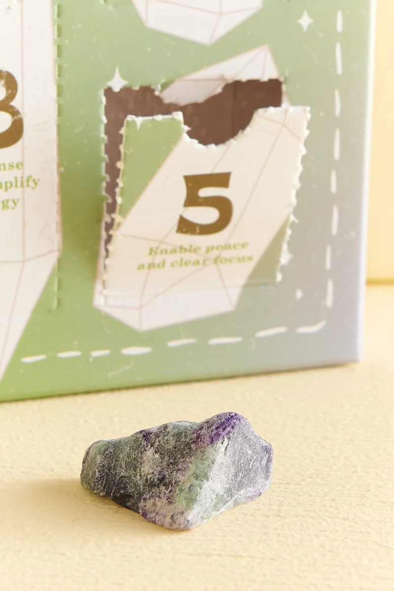 12 Days of Crystals Gift Set - boho Healing Stone Collection