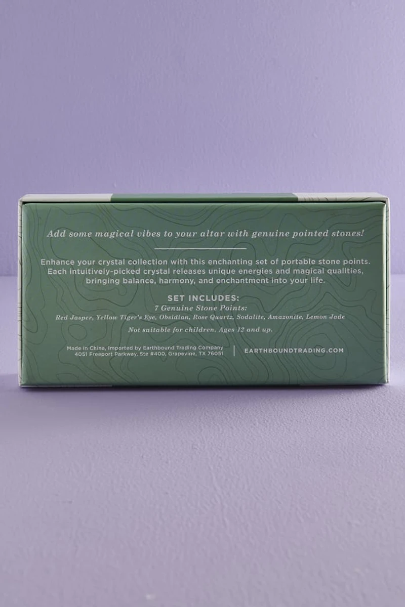 Buy Crystal Points Gift Set Online at Earthbound Trading