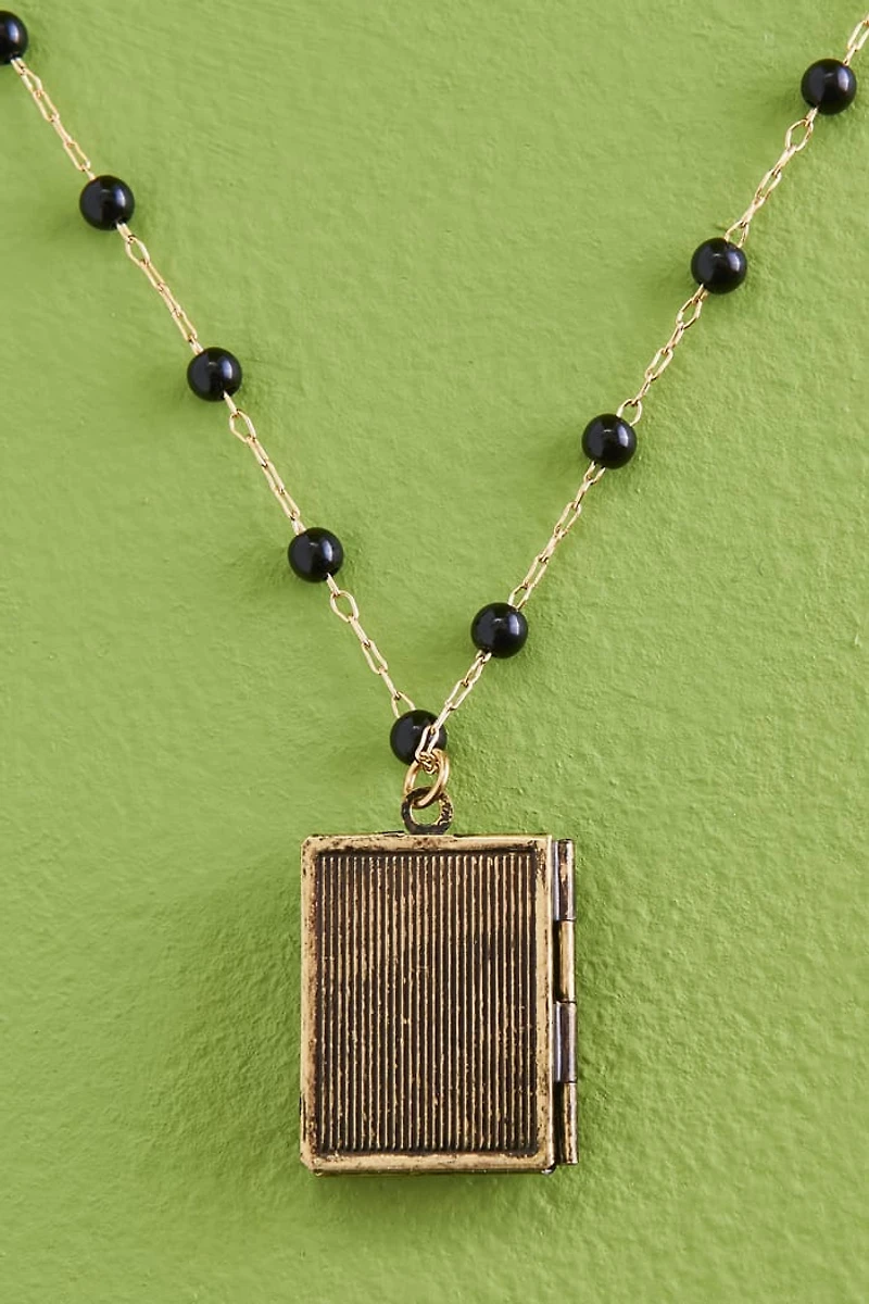 Buy Rose Book Locket Necklace Online at Earthbound Trading