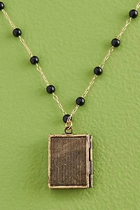 Buy Rose Book Locket Necklace Online at Earthbound Trading