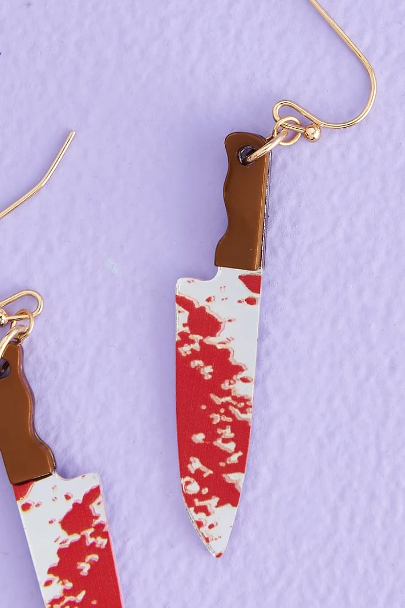 Buy Spooky Knives Earrings Online at Earthbound Trading